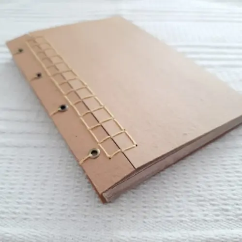 Caderno Artesanal Rústico