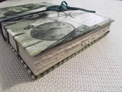 Diário de Viagem Tamanho de Bolso Verde