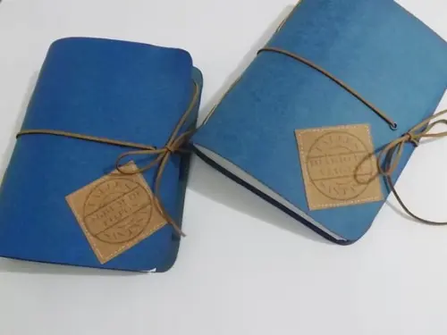 Kit com Diário de Viagem e Álbum