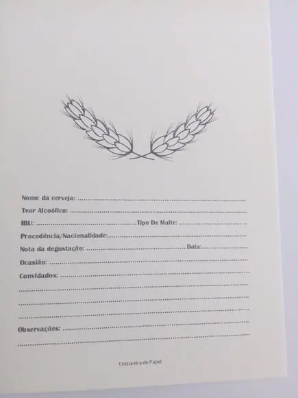 Livro da Cerveja - Rótulos e Anotações
