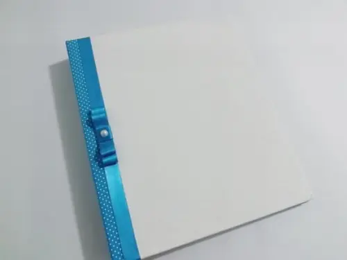 Livro de Assinatura Festas Azul Turquesa