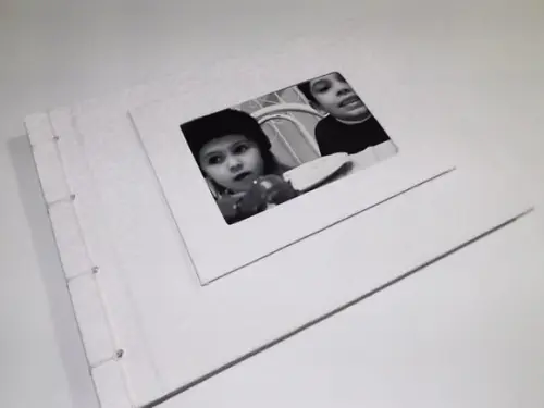 Livro de assinatura para foto na capa