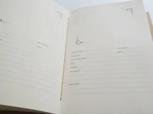 Livro do Vinho para Rótulos e Anotações