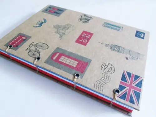 Agenda, Diário ou Caderno Inglaterra