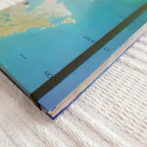 Agenda, Diário ou Caderno Mapas América | Pronta Entrega