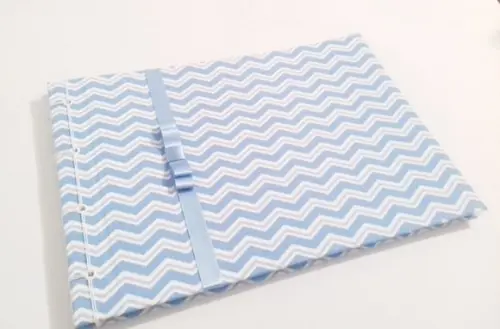 Álbum de Fotos 20x30 cm em Chevron
