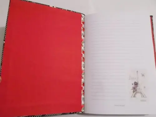 Caderno sem Pauta Tema Paris