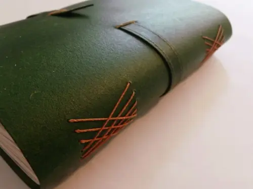 Diário/caderno em Recouro Verde