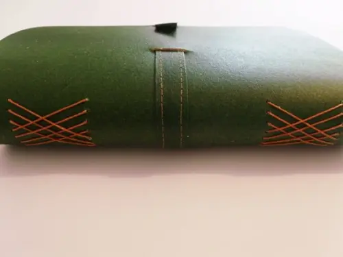Diário/caderno em Recouro Verde