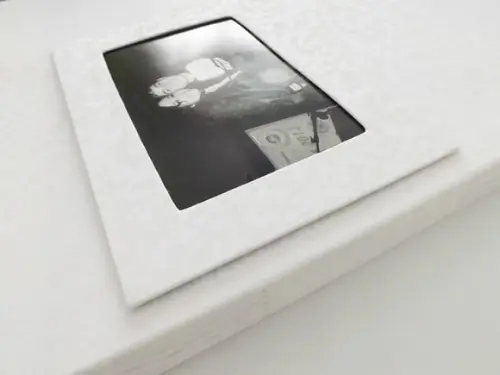 Livro de assinatura para foto na capa