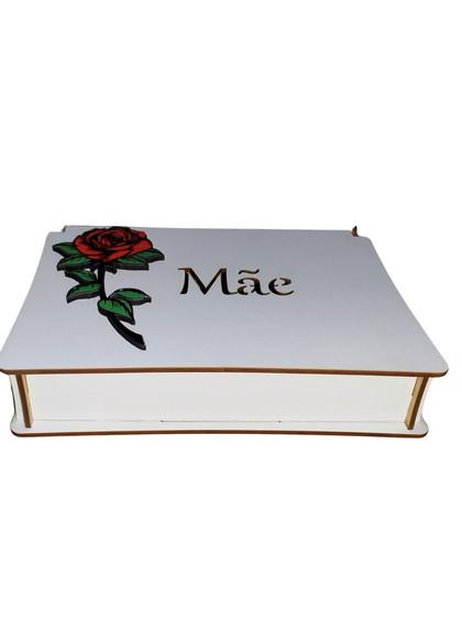 10 Caixa Mãe mdf Branco 22x16 cm