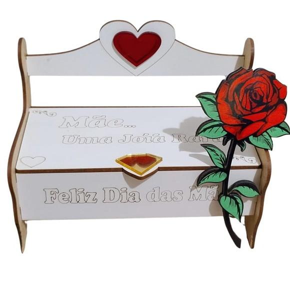 10 Porta-joias Banquinho Dia das Mães