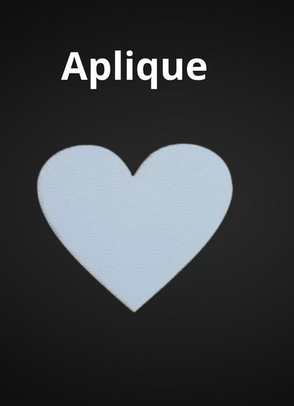 50 Coração mdf Aplique
