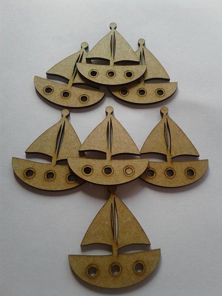 APLIQUE BARCO MDF 8cm.