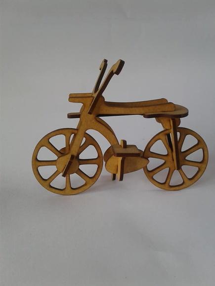 Bicicleta Miniatura mdf
