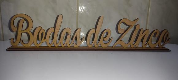 Bodas de Zinco com Base