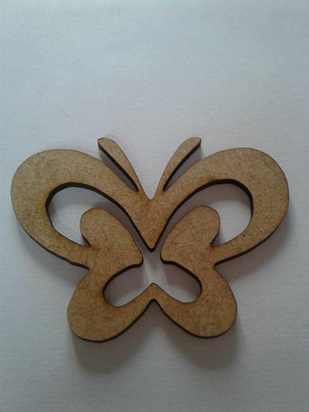 Borboleta 5cm mdf