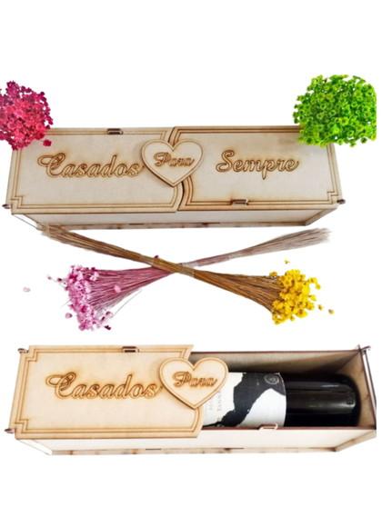 Caixa de Vinho em mdf para Casamento Festas 15 Anos