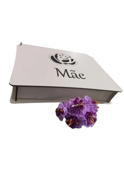 Caixa Mãe mdf Branco 22x16 cm