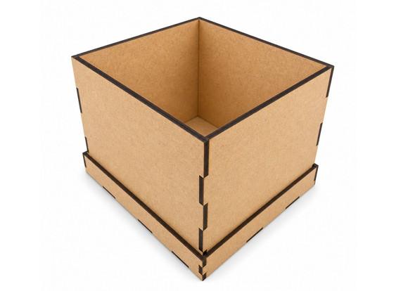 Caixa mdf 25x25 para Cesta de Café da Manhã Dia dos Namorado