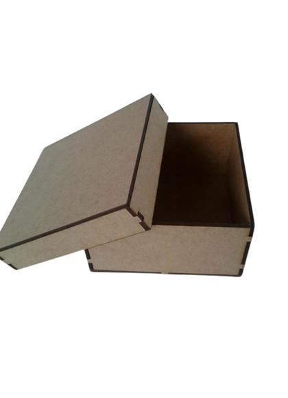 Caixa mdf Cru 8x8