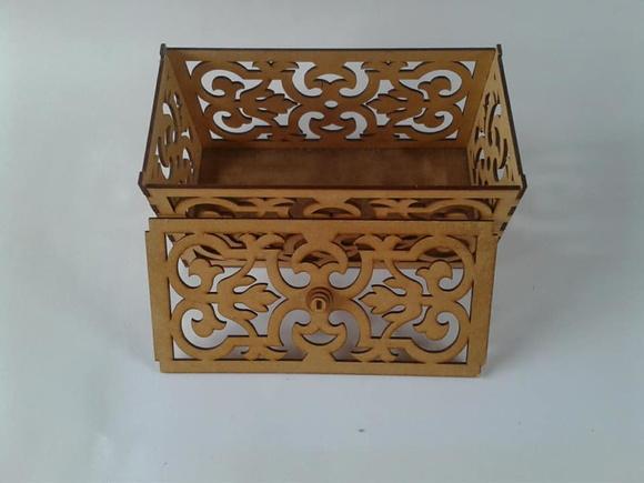 Caixa mdf Vazada