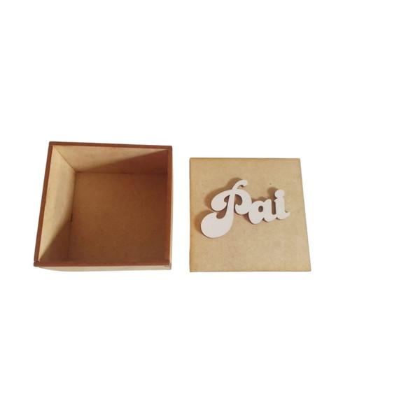 Caixa Pai mdf 8x8