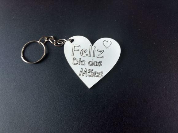 Chaveiro Dia das Mães Coração