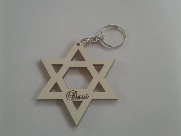 Chaveiro Estrela mdf