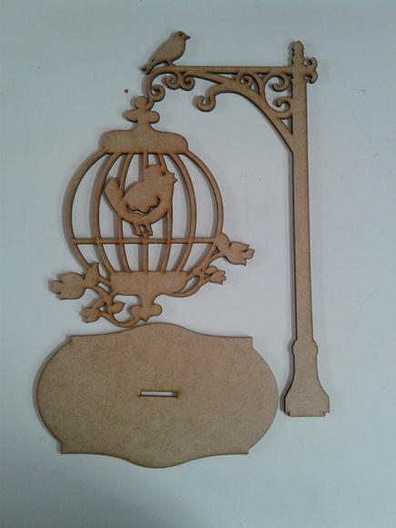 Gaiola Passarinho com Suporte