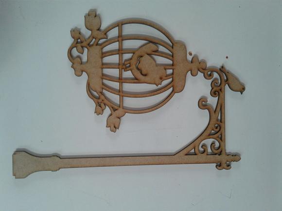 Gaiola Passarinho com Suporte