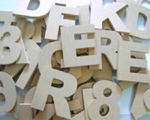 LETRAS MDF 6mm