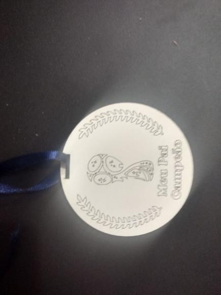 Medalha Pai ( Kit 10 Uni)