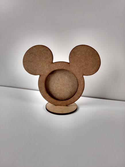 Mickey - Porta Retrato mdf Cru -