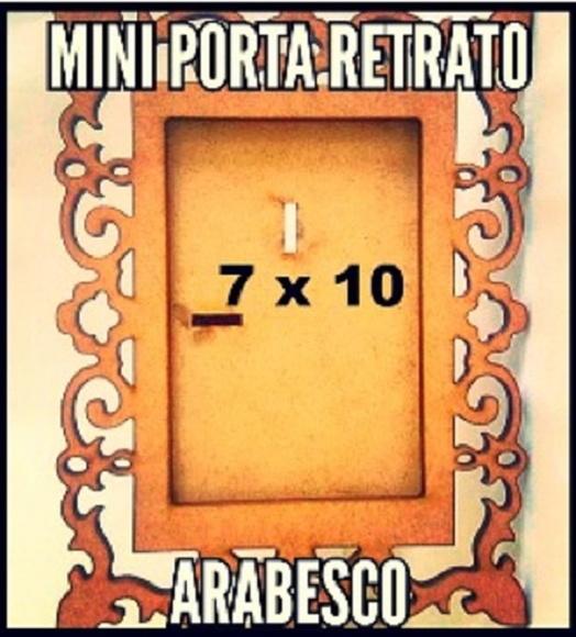 Mini Porta Retrato Arabesco