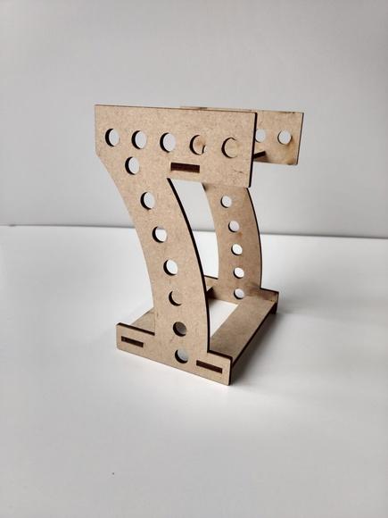 Numero 7 Porta Lápis mdf