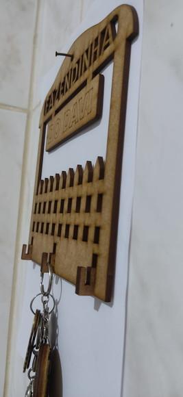 PORTA CHAVES FAZENDINHA COM NOME * GRAVAÇÃO GRÁTIS*