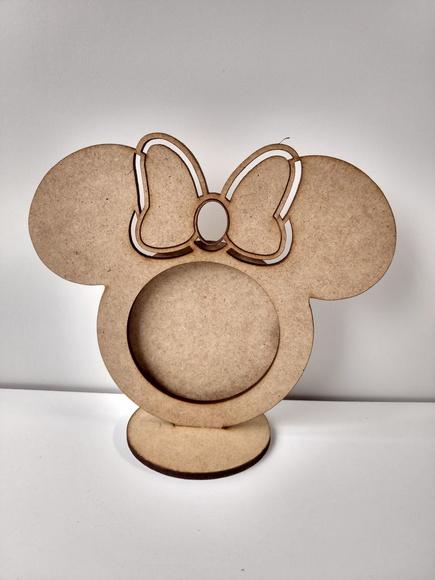 Porta Retrato - MINNIE c/LAÇO