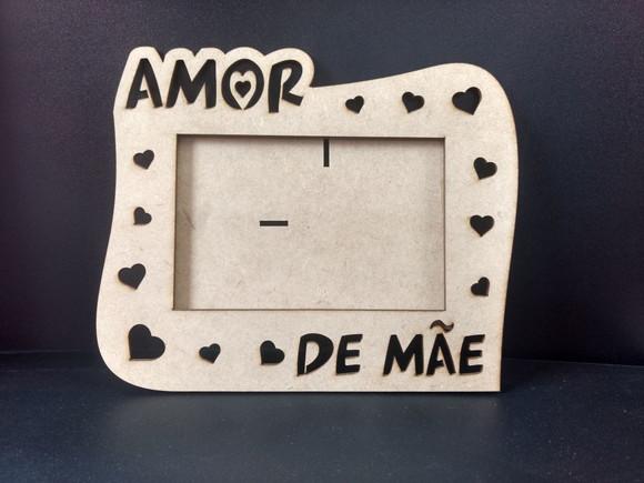 Porta Retrato Amor de Mâe mdf