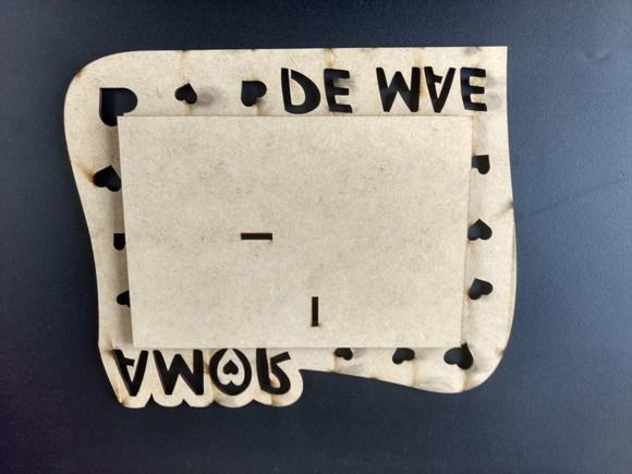 Porta Retrato Amor de Mâe mdf