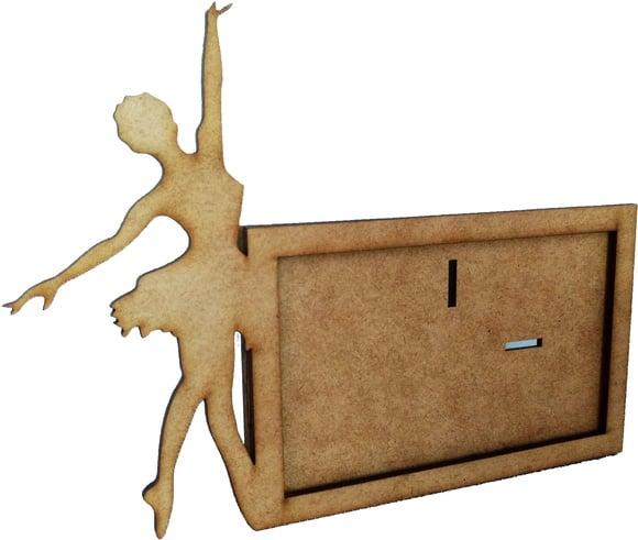 Porta Retrato Bailarina para Lembrancinha Enfeite de Mesa