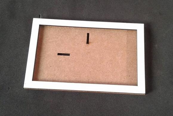 Porta Retrato Branco mdf