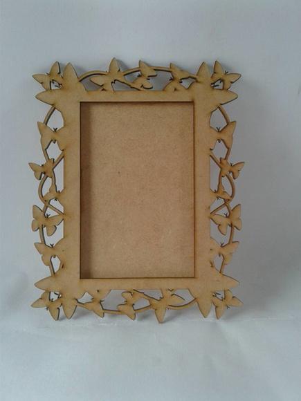 Porta Retrato Borboletas mdf