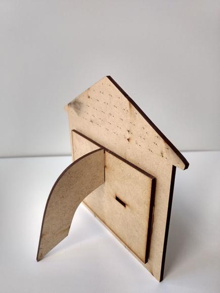Porta Retrato Casinha mdf