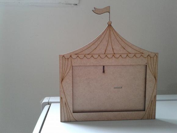 Porta Retrato Circo mdf