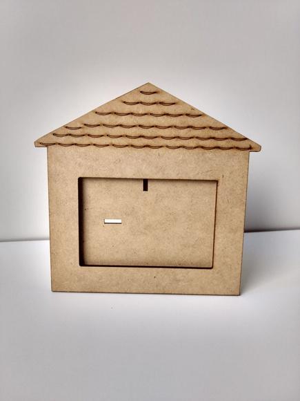 Porta Retrato Casinha mdf