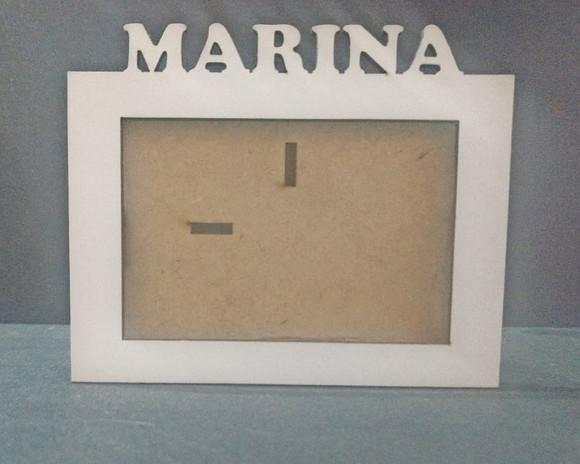 Porta Retrato com Nome em mdf Tamanho 10x7