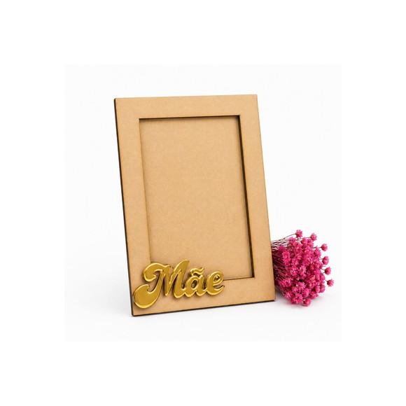 Porta Retrato Dia das Mães mdf 10x15 Personalizado