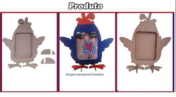 Porta Retrato Galinha Pintadinha