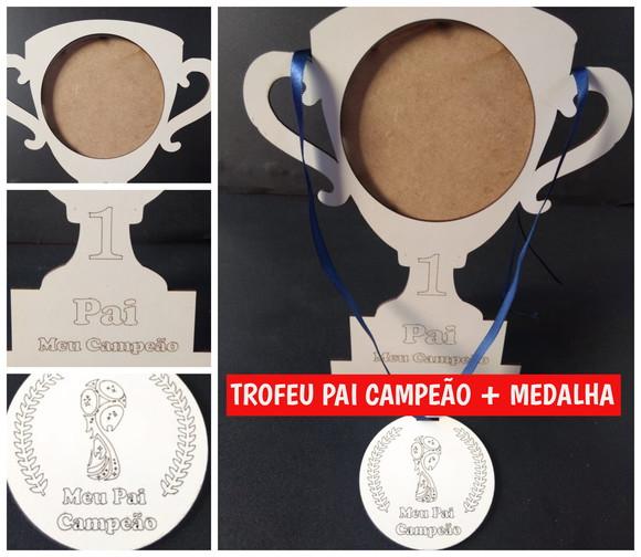 Porta retrato Troféu Pai